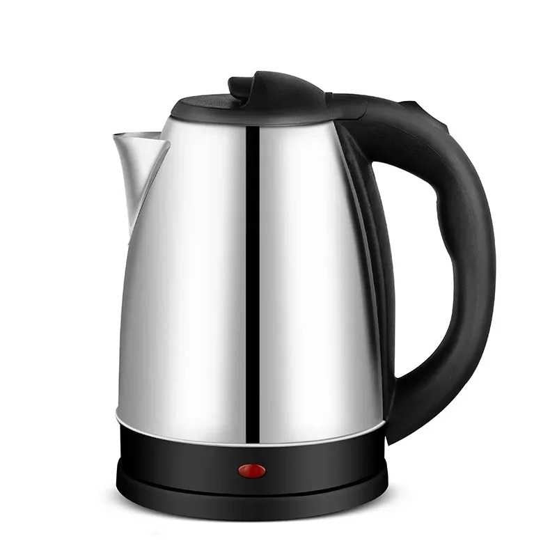stainless steel electric kettle Silver gray Base Separation Desion Rust-resistant Durable for Home Office During Travel