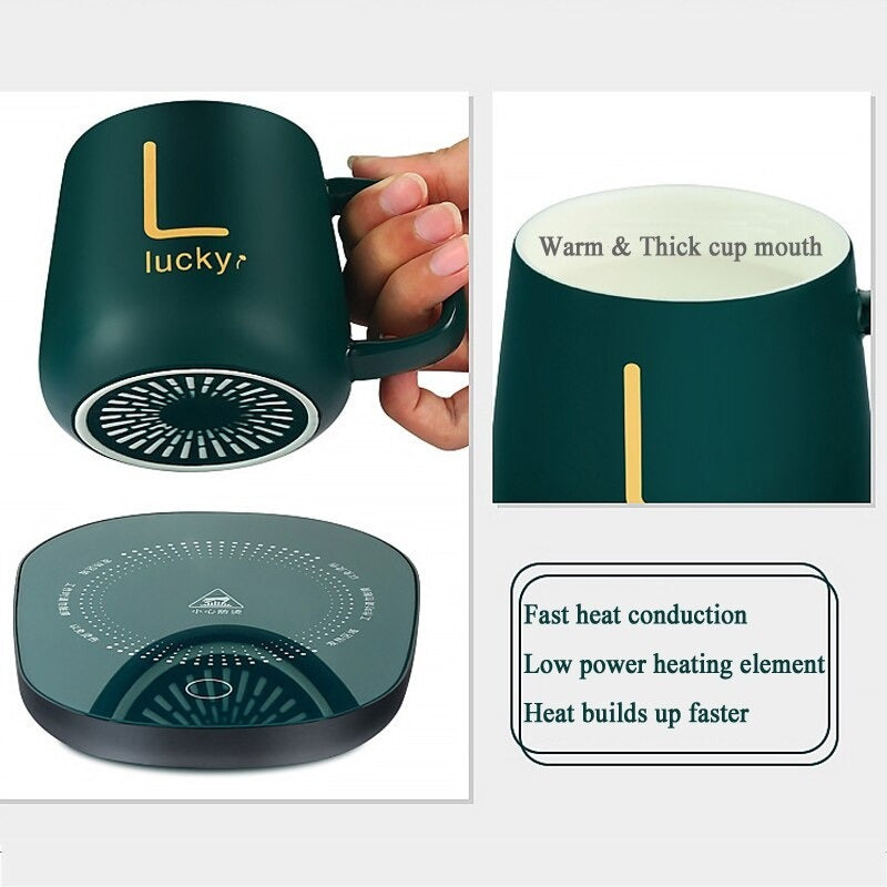 Electric Heating Pad Coffee Mug Cup Warmer Pad For Home Office